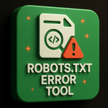 ROBOTS TXT ERROR TOOLS