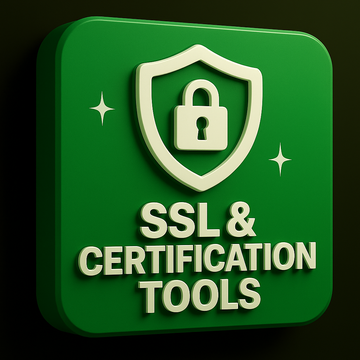 SSL & CERTIFICATION TOOLS